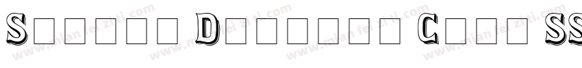 Saloon Display Caps SSi字体转换